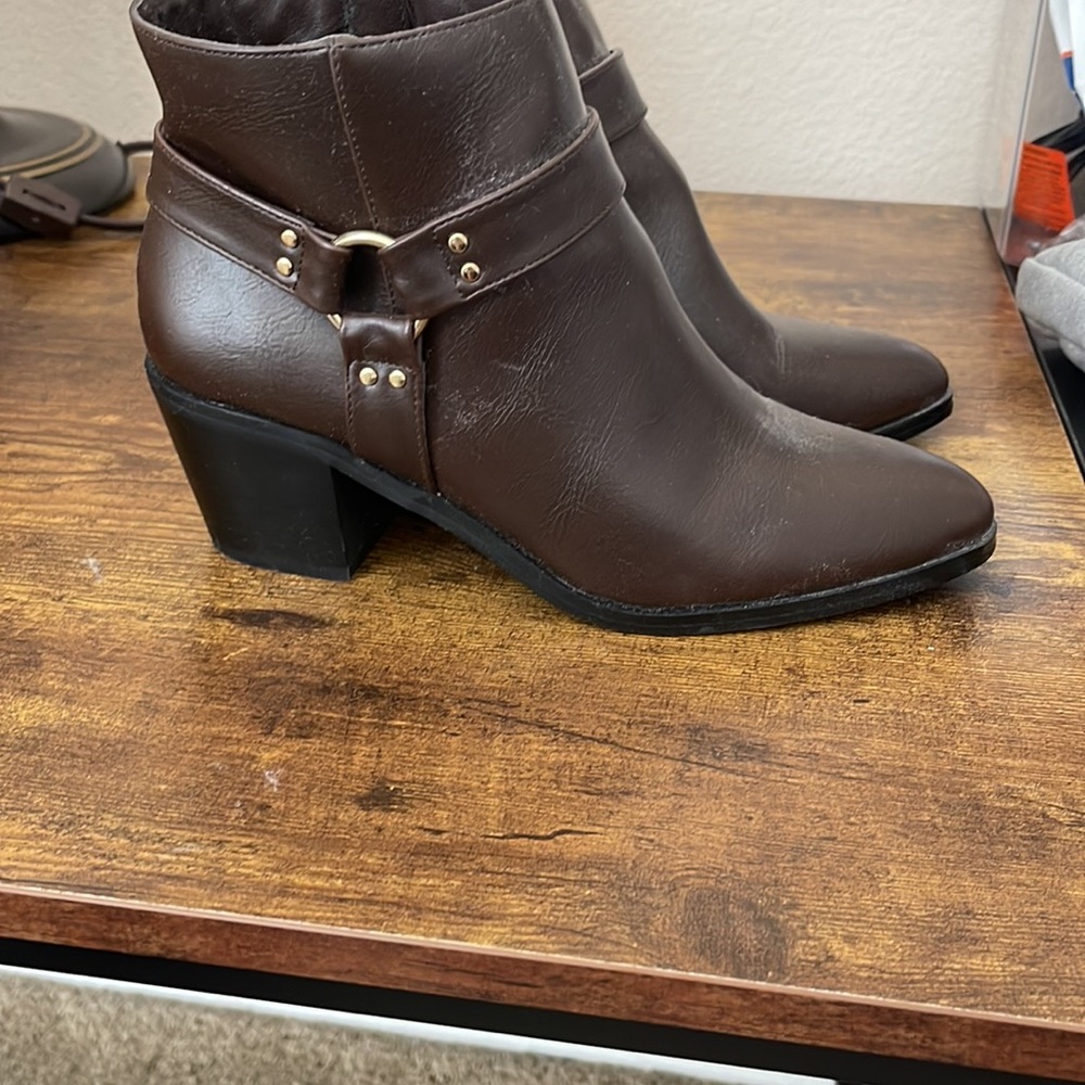 Charlotte Russe faux leather boots